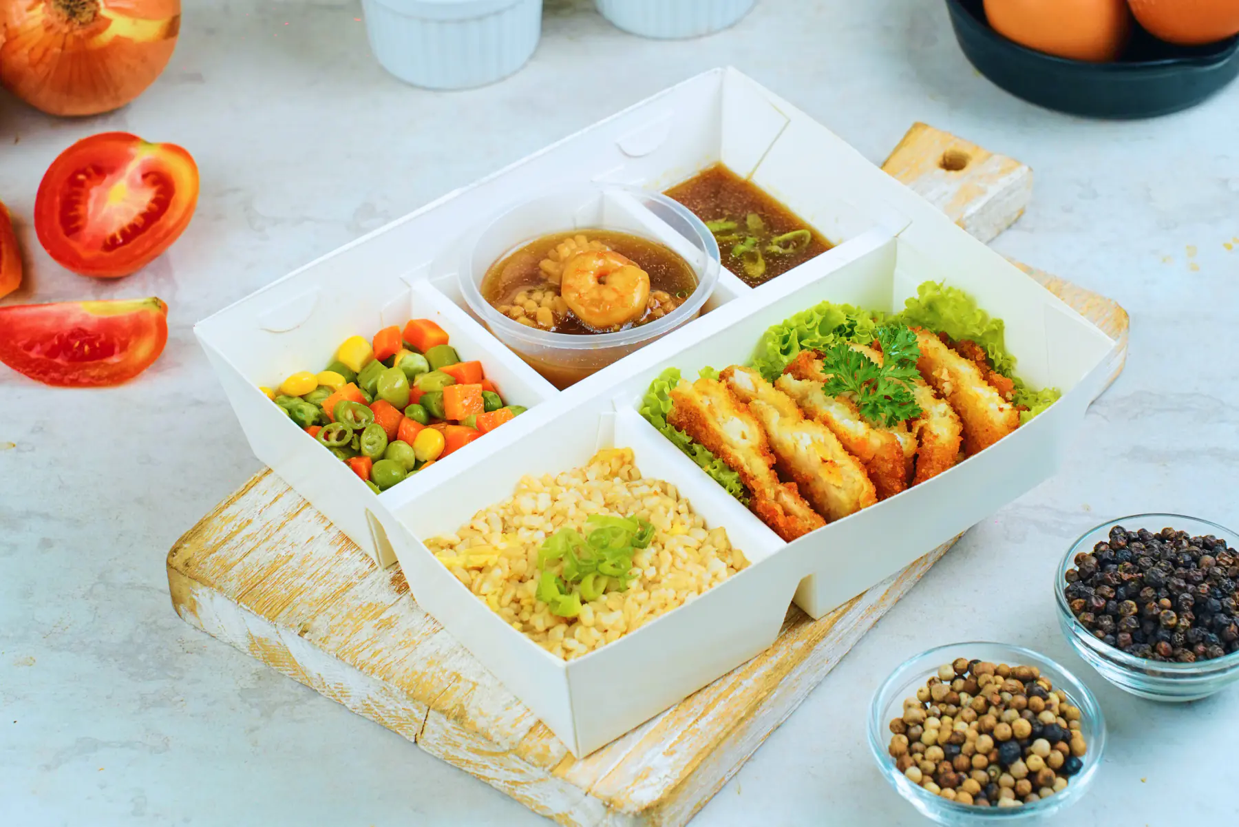 Contoh menu paket Turun Berat